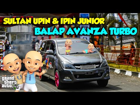 Mobil Avanza Balap Turbo Sultan Upin Ipin Kencang Parah - GTA V SULTAN UPIN IPIN EPISODE SPESIAL