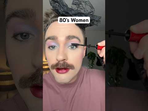 Becoming an 80’s Woman #80smakeup #makeup