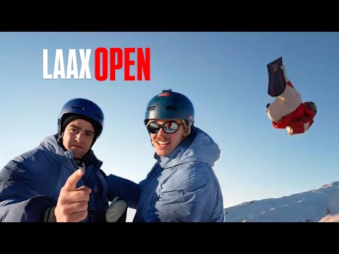 Auf jeder Rail ABMAULEN beim LAAX Open mit @Aditotoro
