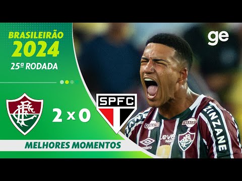 Gols e lances de Fluminense x São Paulo