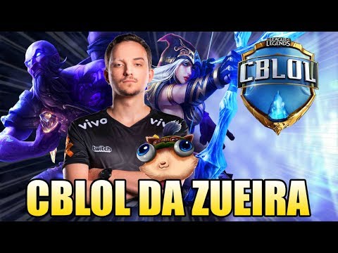 BUG INEXPLICÁVEL DO RYZE E MICAO BEM POSICIONADO - CBLOL DA ZUEIRA