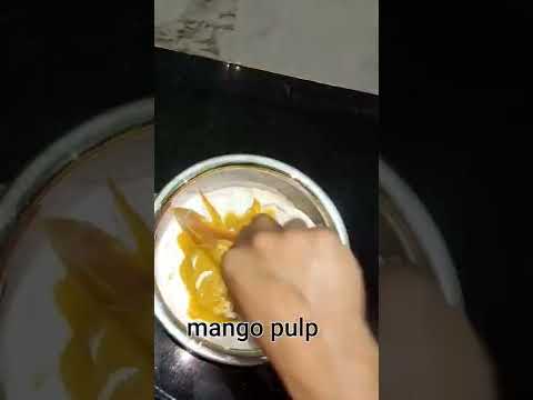 Mango ice cream tasty and yummy😋#citizenAmreenkhan