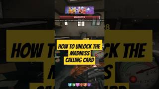 How To Unlock *MADNESS* Calling Card In One Game! (BO6 ZOMBIES) #blackops6