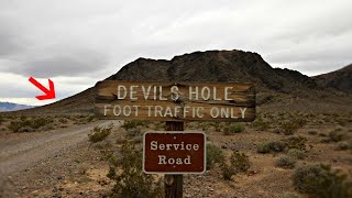 Nevada&#39;s Devils Hole - Portal to an Underworld Area 51- Las Vegas