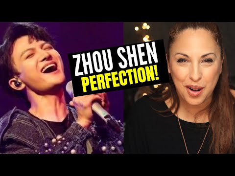 ZHOU SHEN /RING THE DOOR BELL / Vocal Coach REACTION & ANALYSIS