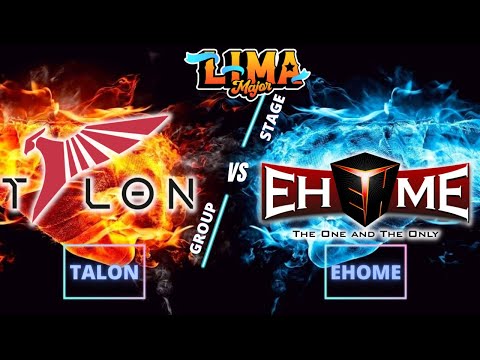 THIS PUCK CANT DIE??! TALON VS EHOME - GROUPSTAGE LIMA MAJOR