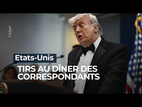 Donald Trump évacué après des tirs au dîner des correspondants à la Maison Blanche - RTBF Info