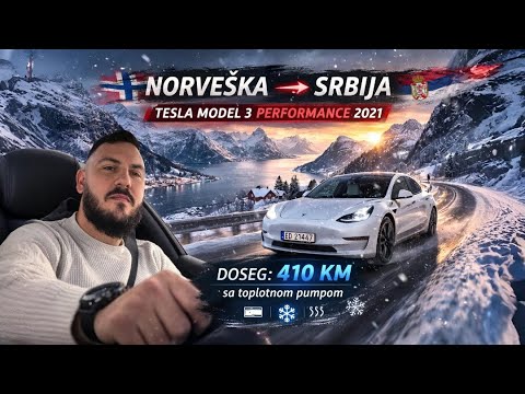 Dovozim Teslu Model 3 Performance 2021 iz Norveške u Srbiju! 