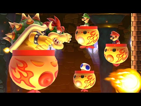 Super Mario Maker 2 – Boss Battle Course World | 3 Player Local Multiplayer