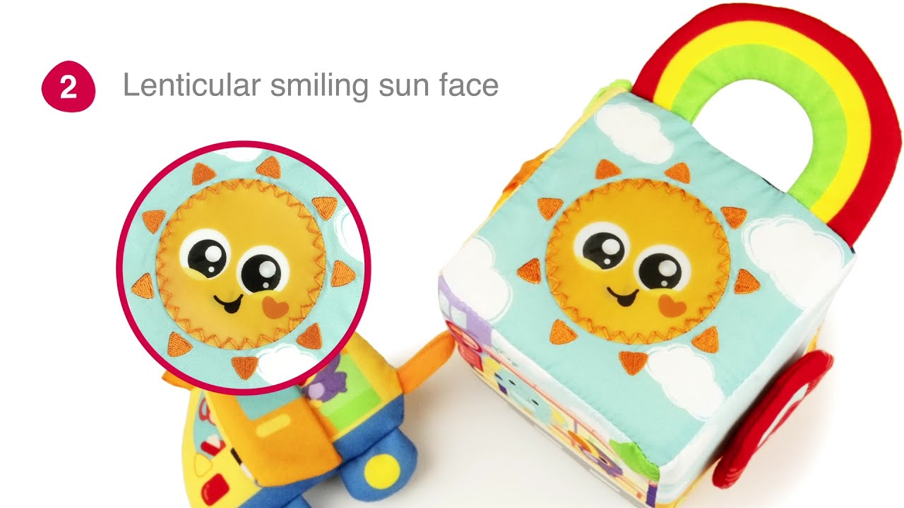 Baby toy winfun - Multifunctional sensory cube