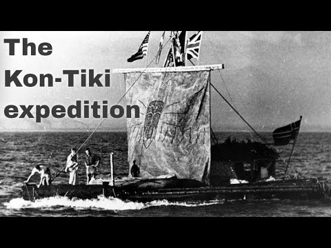 7th August 1947: Kon-Tiki expedition ends when the raft smashes into a reef at the Raroia atoll