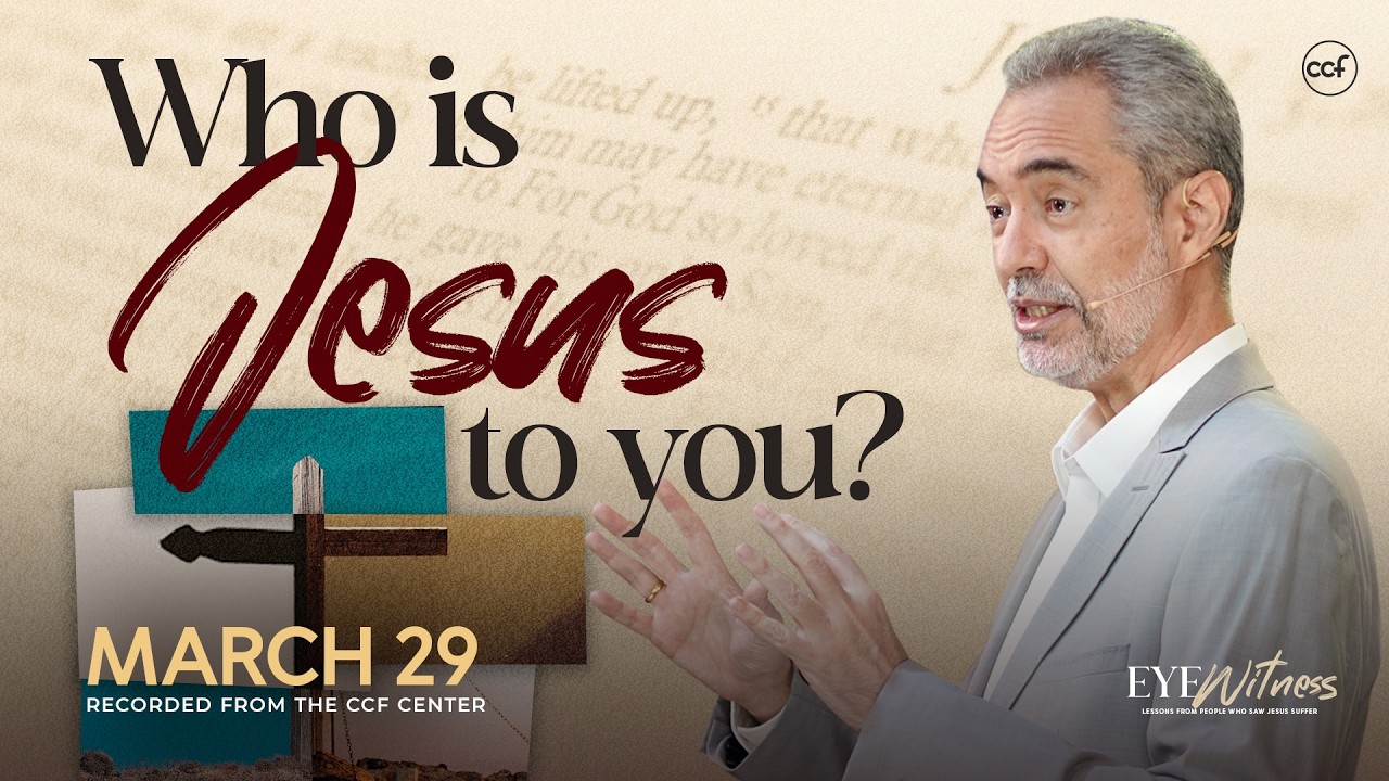 EYE WITNESS 2: More Lessons from People Who Saw Jesus Suffer | Ricky Sarthou | March 29, 2026