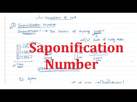 13. Saponification Number: Identification of Fats & Oils (Part-1/4)