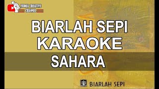 Download lagu Karaoke Sahara band - Biarlah sepi | Karaoke rock version mp3