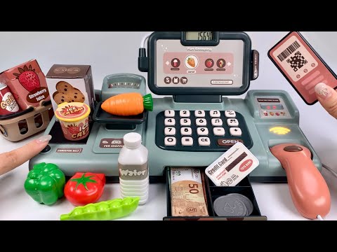[🐰toy asmr🐰] Automatic Cash Register PlaySet ASMR Satisfying with Unboxing No Talking | Review Toys