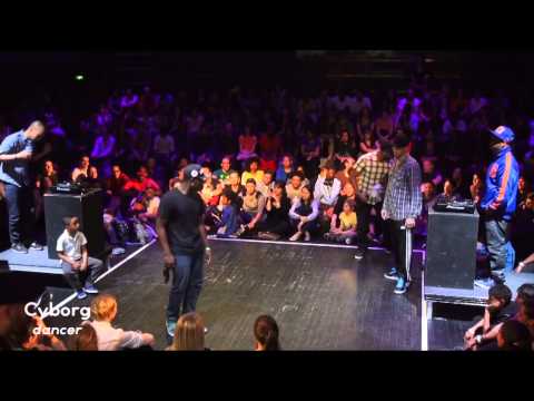 Beatdance Contest 2013 | 1/4 final Cyborg vs Brieuc / Nodey vs Lazy T