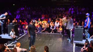 Beatdance Contest 2013 | 1/4 final Cyborg vs Brieuc / Nodey vs Lazy T