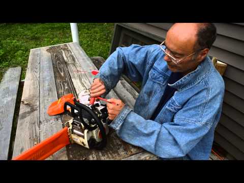 How to Troubleshoot and Start a Stihl Chainsaw