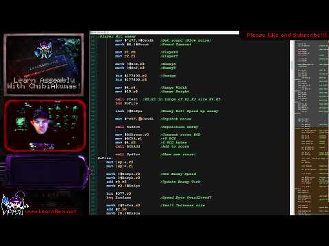 PDP11 Lesson SuckShoot2 - SuckShoot Code #2 on UKNC