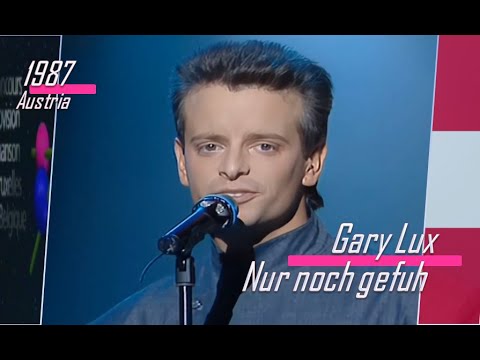 eurovision 1987 Austria 🇦🇹 Gary Lux - Nur noch Gefühl ᴴᴰ