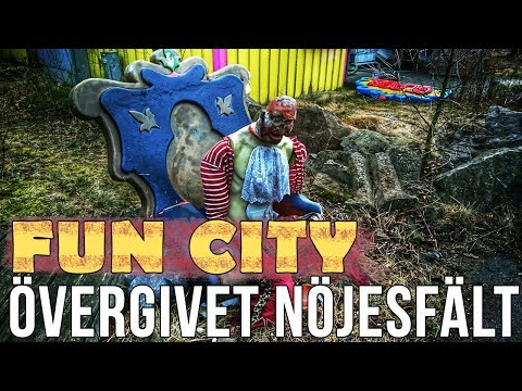 Fun City - Övergivet Nöjesfält - Jakten efter spökhuset!