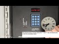 99A Clock Controller Correction Sethands