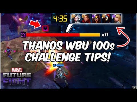 SMASH THANOS WBU CHALLENGES! TWO PROVEN METHODS! - Marvel Future Fight