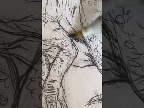 Drawing the Indominus Rex From Jurassic World Evolution 2