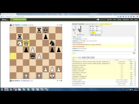 GM Hikaru Nakamura-GM Tamirn Blitz Chess 13.5-1.5