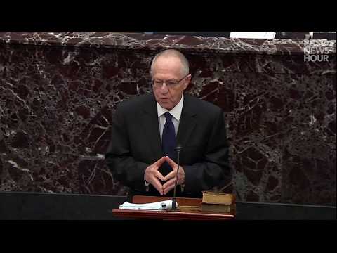 WATCH: Dershowitz says he'd oppose impeachment on same grounds if it were Hillary Clinton on trial