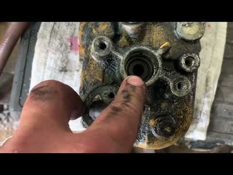 Caterpillar 3406 fuel system reassembly part 4