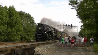 preview picture of video 'NKP 765 at Fostoria, PA'