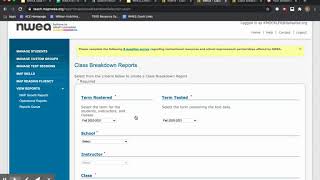 How to Gather NWEA Student RIT Scores