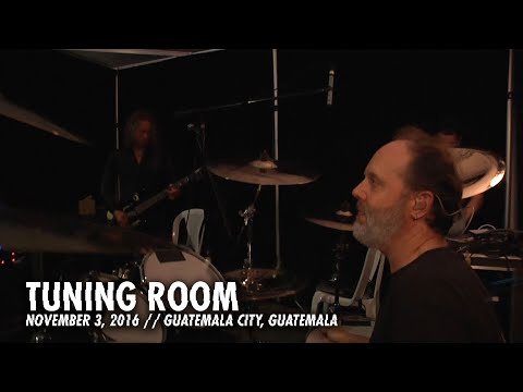 Metallica: Tuning Room (MetOnTour - Guatemala City, Guatemala - 2016)
