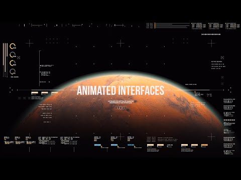 Animated Interfaces - Viewfinders + HUD Interfaces (4K)