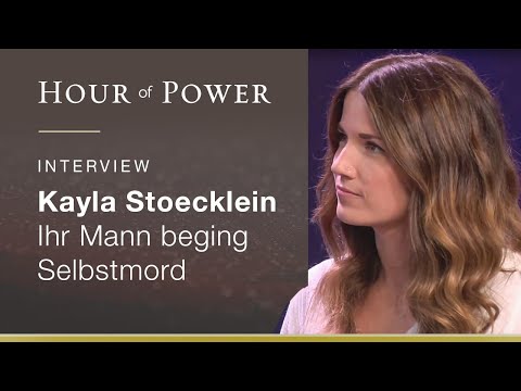 Bobby Schuller im Gespräch mit Kayla Stoecklein (Mutter, deren Mann Selbstmord begangen hat)