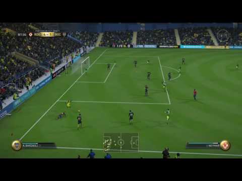 Amague de Neymar. Tremendo