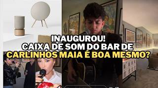 Caixa de Som Do Bar de Carlinhos Maia é Boa Mesmo / Inauguração Do Barzinho De CARLINHOS MAIA