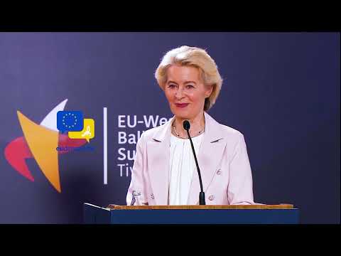 Video Thumbnail: Von der Leyen: EU Enlargement Must Move Fast — But Reforms Remain the Foundation