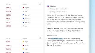 Create a Deadline Alert Agent", That's It. That's the Prompt. | ClickUp Brain²