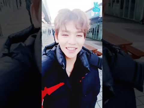 [ENG SUB] 171111 UP10TION KUHN V LIVE - 쿤데이 #1 울산가는 길 휴게소