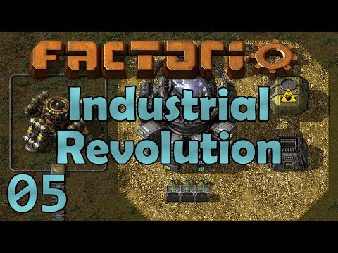 Factorio Industrial Revolution - Season 4 Ep 5 - AUTOMATED RED SCIENCE!