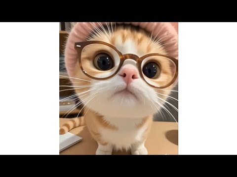 Les moments les plus hilarants de la vie d'un chat. drôles de chats vudeo