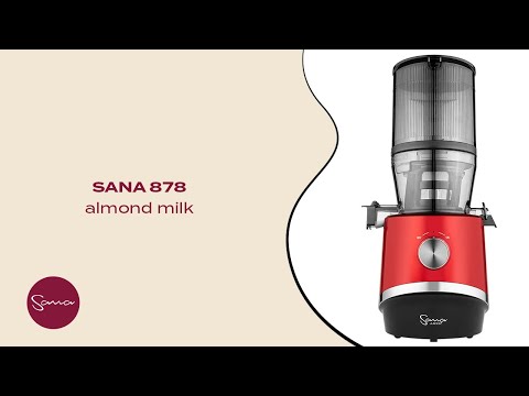Sana 878 almond milk recipe
