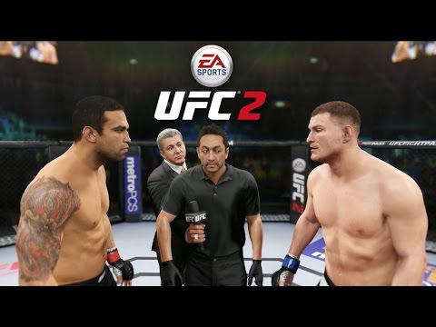 EA UFC 2 (Xbox One) Fabricio Werdum vs Stipe Miocic UFC 198 Heavyweight Championship Sim
