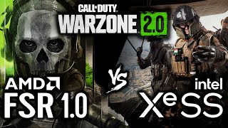 FSR 1 vs XeSS - Call of Duty Warzone 2 - AMD FSR vs Intel XeSS Benchmark