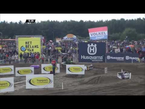 MXGP LOMMEL 2016 - Crash Dylan Ferrandis