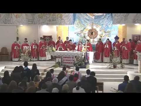 Iaşi (catedrală): Ziua Tinerilor în Duminica Floriilor (13 aprilie 2014)