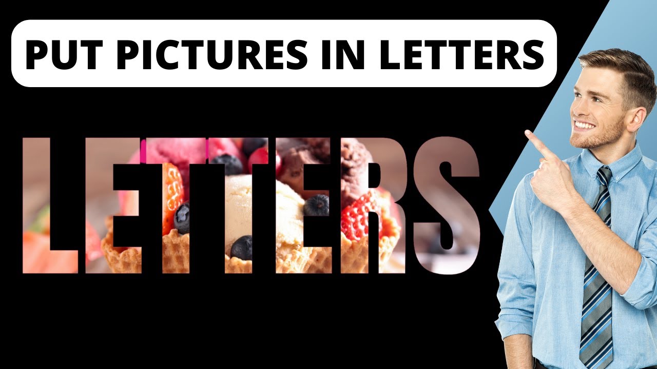 Tutorial Cara Menyisipkan Gambar di Dalam Huruf di Canva