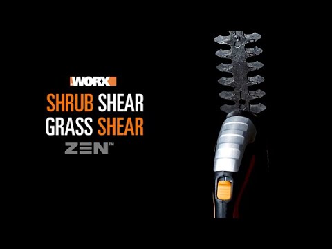 The WORX Cordless Shrub/Grass & Shear/Weeder – WG801E.5